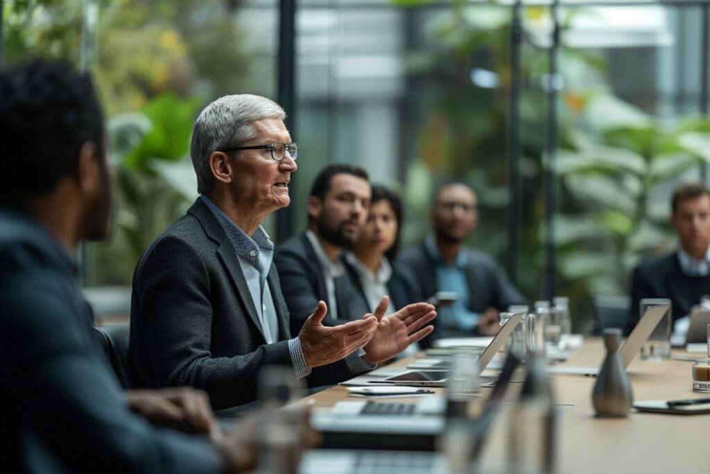 Apple annoncera des features IA dans les prochains mois, selon Tim Cook