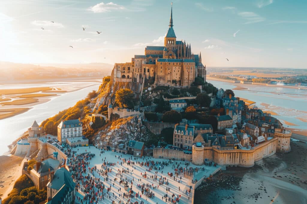 Le Mont-Saint-Michel va utiliser l'IA pour gérer les flux de touristes